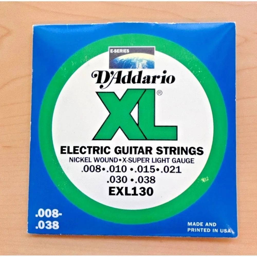 Lot Of 3 D'Addario XL Electric Guitar Strings EXL130 EXL120 Super Light USA